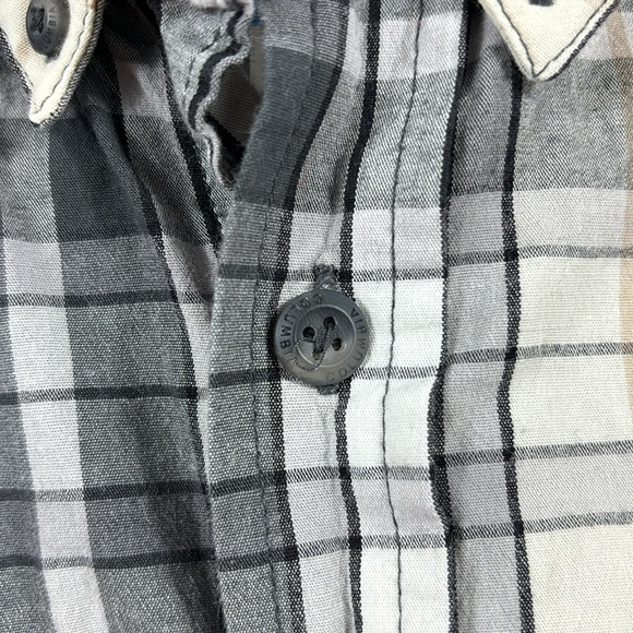 Columbia Plaid Flannel Button Down Long Sleeve Shirt | Size Small - Picture 8 of 8